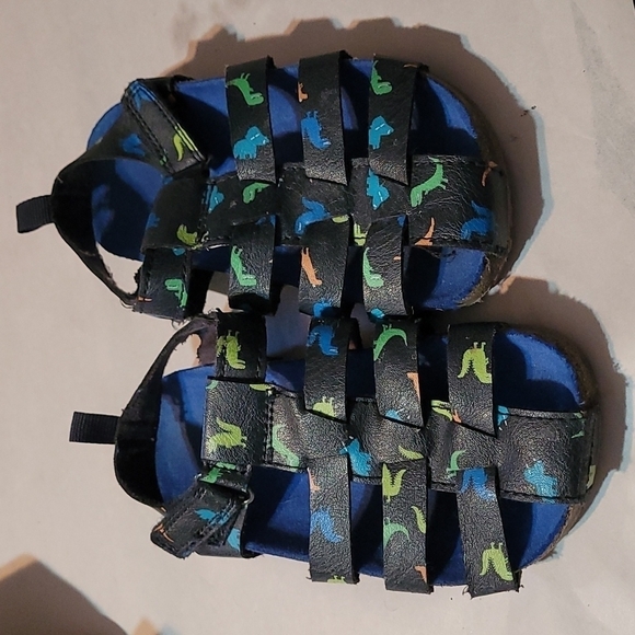 Kids Dinosaur Sandals - Picture 1 of 6